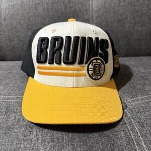 Boston Bruins Old Time Hockey Snapback Hat Men’s